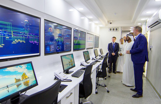 迪拜机场主席谢赫·艾哈迈德·本·赛义德·阿勒马克图姆参观了预制模块化机场数据中心